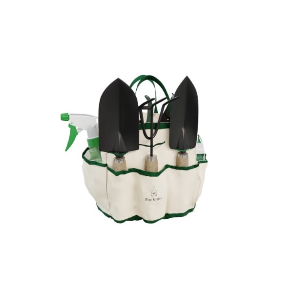 Nature Spring Nature Spring 8PC Garden Tool and Tote Set 810723KYI - main